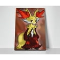 thumbnail image 1 of Pokemon Delphox Poster or Wrapped Canvas, 1 of 4