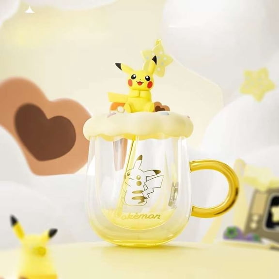Pokemon Dessert Series Pikachu Glass Cup