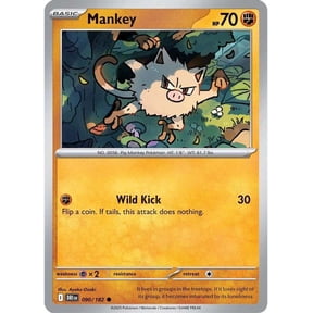 Pokemon Destined Rivals Common Mankey #90
