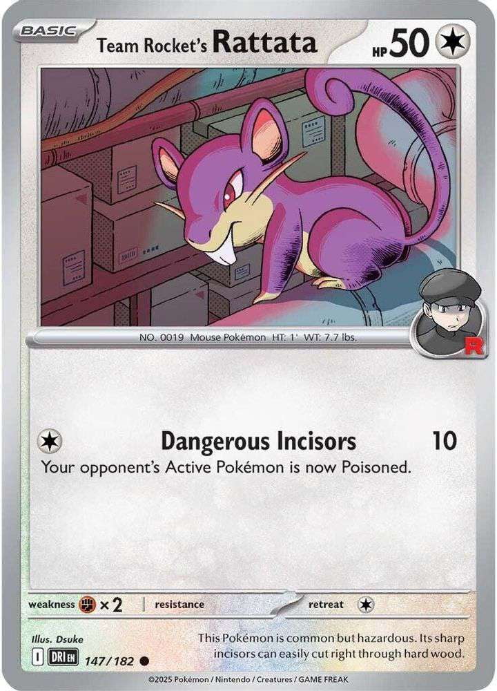 pokemon rattata card 087/122 XY BREAKpoint Darkness Colorless Rattata - 019/165 - Scarlet
