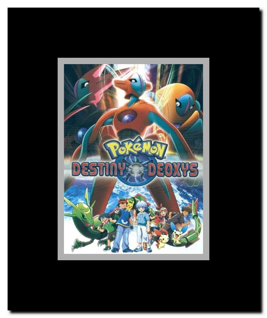 Pokemon: Destiny Deoxys Framed Movie Poster