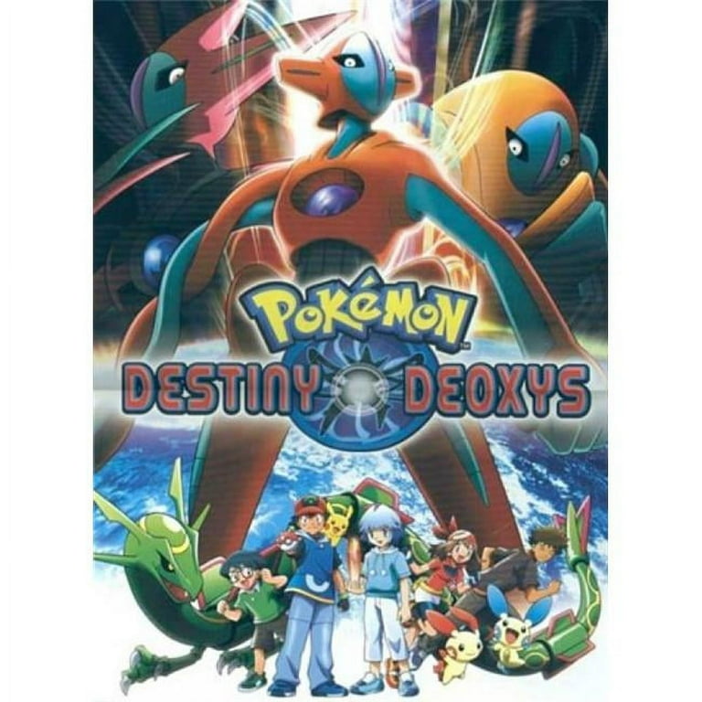 Pokemon Destiny Deoxys Movie Poster 11 x 17