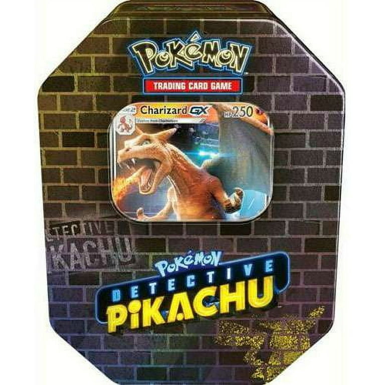 Pokemon Detective Pikachu Charizard Tin Set (6 Booster Packs Pokemon Detective Pikachu Charizard Tin Set (6 Booster Packs