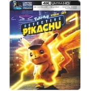Pokemon Detective Pikachu (Steelbook) (4K Ultra HD + Blu-ray), Family, Warner Bros.