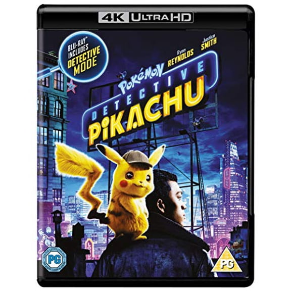 Pokemon Detective Pikachu (4K Ultra HD) Chris Geere Bill Nighy Justice Smith Kathryn Newton