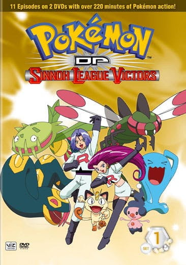 Pokemon: Diamond & Pearl Sinnoh League Victors Set 1 (DVD Set