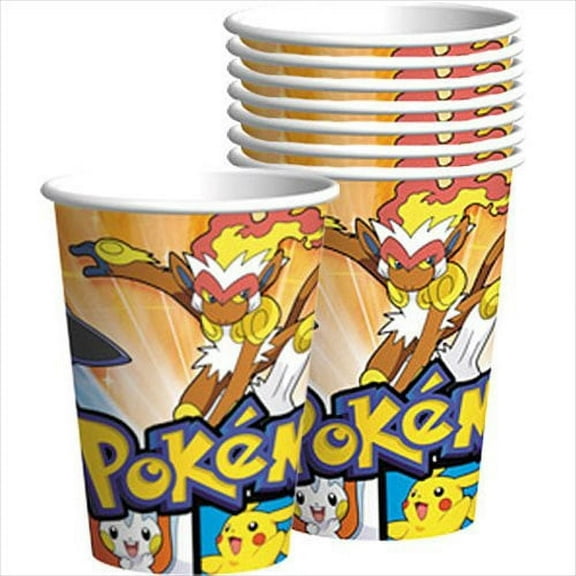 Pokemon 'Diamond and Pearl' 9oz Paper Cups (8ct)