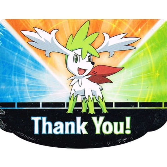 Pokemon 'Diamond and Pearl' Thank You Notes w/ Env. (8ct)