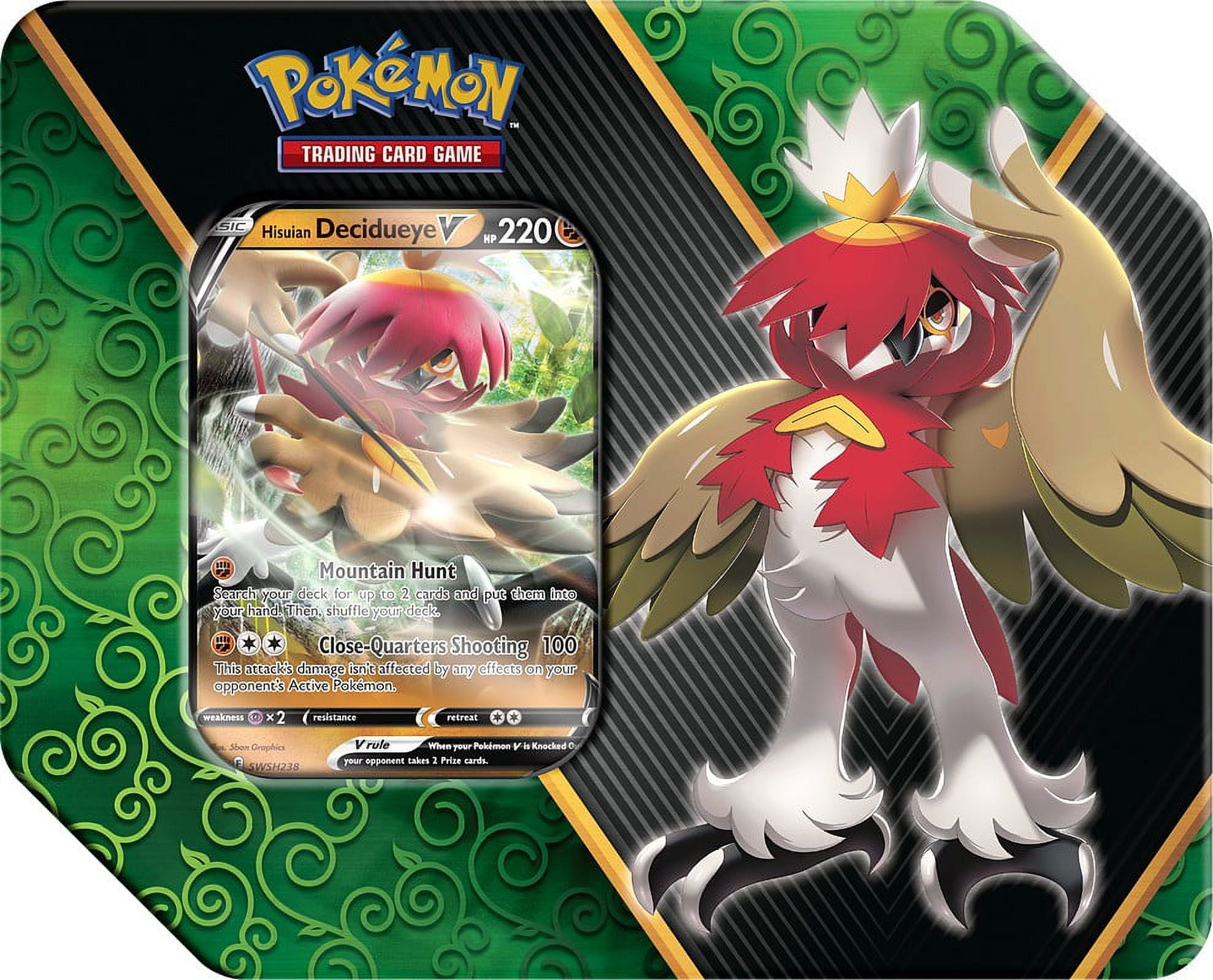 Pokemon Divergent Powers Hisuian Decidueye V Tin Set Cameroon | Ubuy