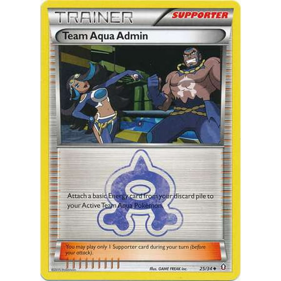 Pokemon Double Cris Team Aqua Admin #25