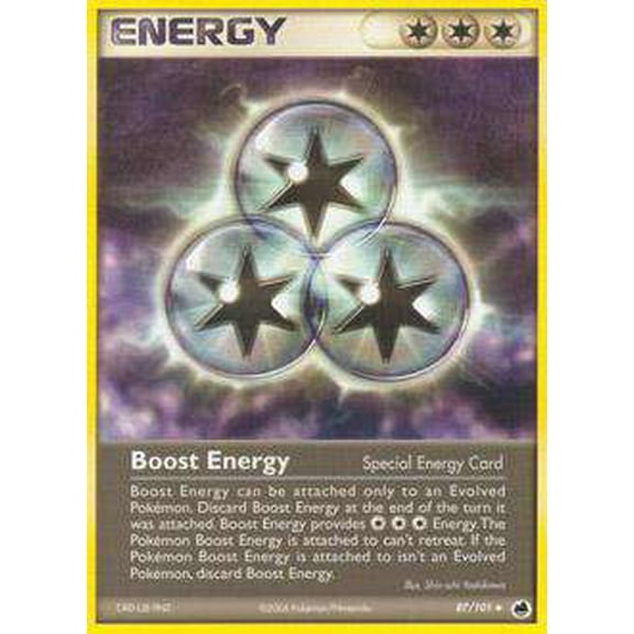 Pokemon Dragon Frontiers Reverse Holo Boost Energy #87