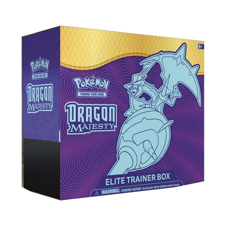Pokemon Dragon Majesty Elite Trainer Box Set: 10 booster packs + more!