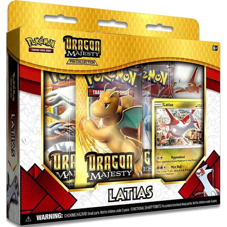 Pokemon Dragon Majesty Latias Pin Collection