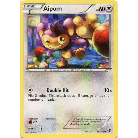 Pokemon Dragons Exalted Common Aipom #99