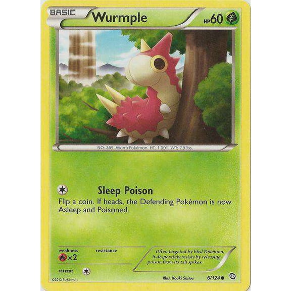 Pokemon Dragons Exalted Common Wurmple #6