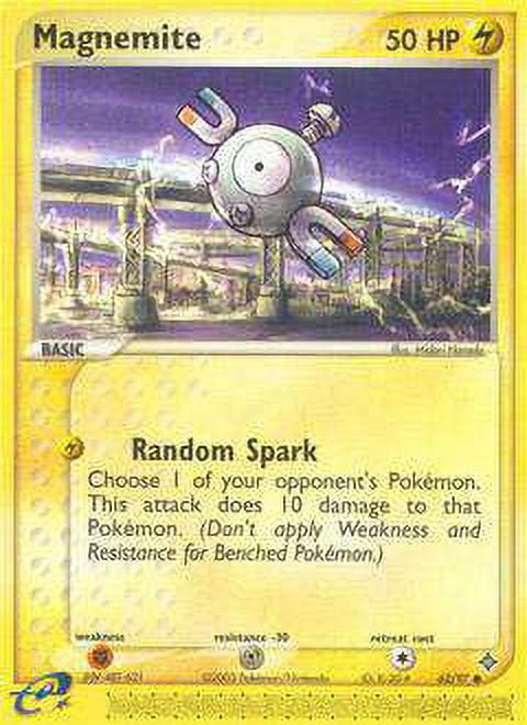 basic magnemite pokemon card value 2000 POKEMON ROCKET MAGNEMITE 1ST EDITION main image 0