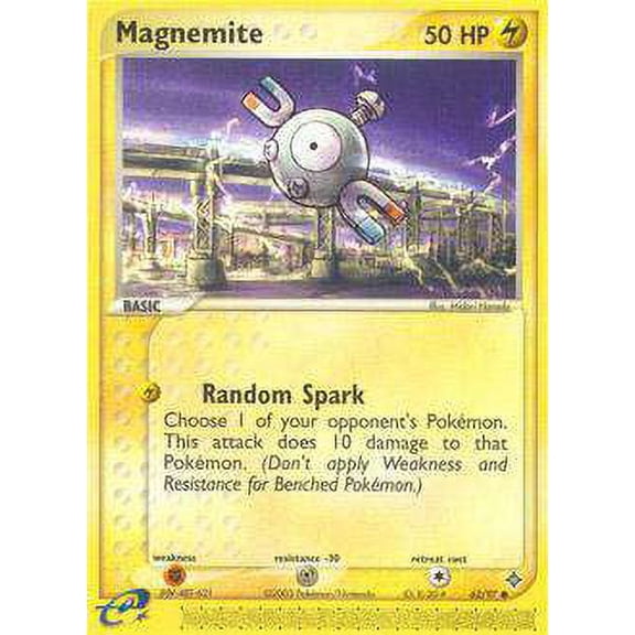 Pokemon EX Dragon Common Magnemite #62