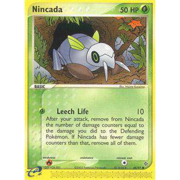 Pokemon EX Dragon Common Nincada #68