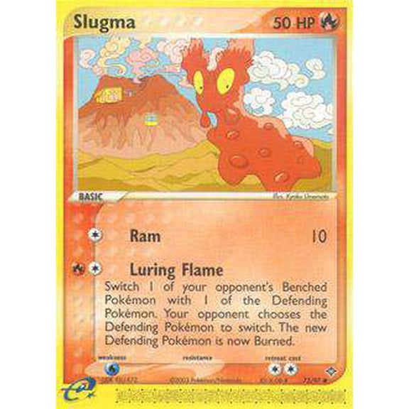 Pokemon EX Dragon Common Slugma #72