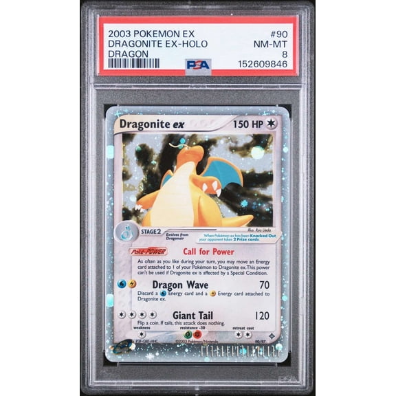 Pokemon EX Dragon Ultra Rare Dragonite ex #90