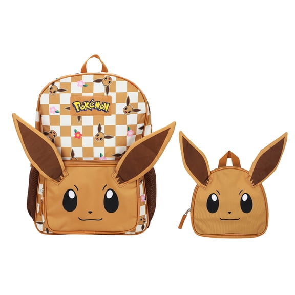 Pokemon Eevee 16" Novelty Backpack For School And Travel