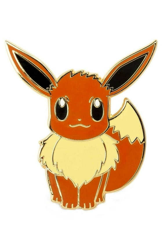 Pokemon Eevee Metal Enamel Pin