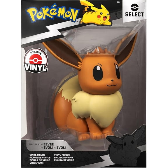 Pokemon Eevee Select Vinyl Figure - 8-Inch Figure Made from Vinyl