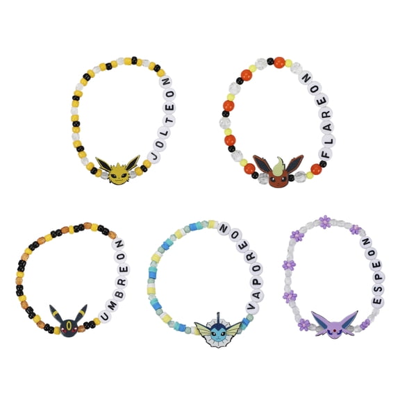 Pokemon Eeveelutions Friendship Tradesies Bracelet Set