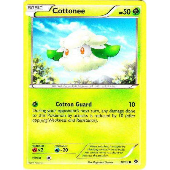 Pokemon Emerging Powers Cottonee #10