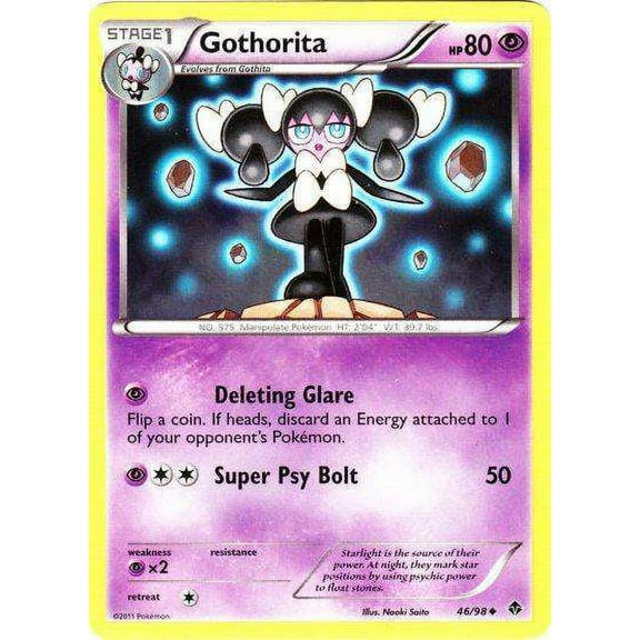 Pokemon Emerging Powers Gothorita #46