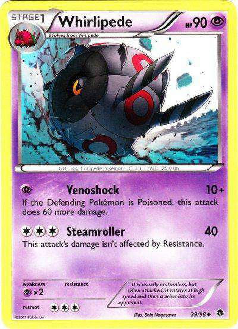 Pokemon Emerging Powers Whirlipede #39 - Walmart.com