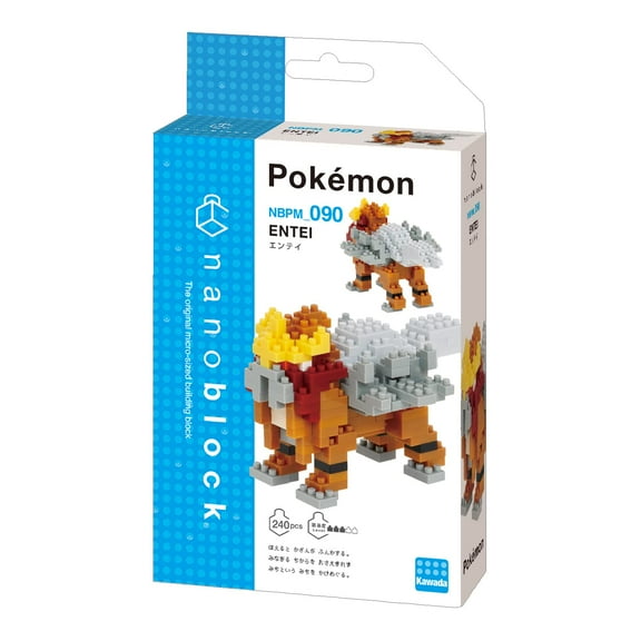 Pokemon Entei Nanoblock Constructible Figure