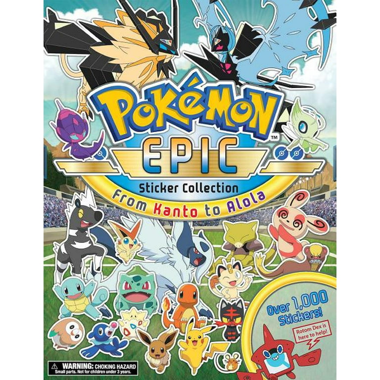 Pokemon Epic Sticker Collection: Pokémon Epic Sticker Collection