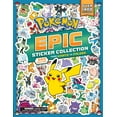 thumbnail image 1 of Pokémon Epic Sticker Collection 3rd Edition: from Kanto to Paldea: Over 1,400 Stickers! (Paperback), 1 of 1