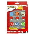 thumbnail image 1 of Pokemon Eraser Set, Multi-Color, 15 Count, 1 of 8