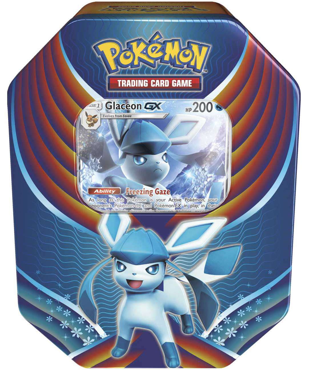 Pokemon Evolution Celebration Glaceon-GX Collector Tin
