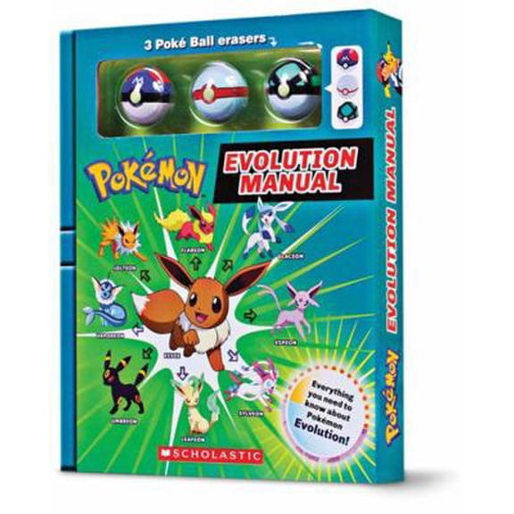 Pre-Owned Pokemon: Evolution Manual (Battle Box with Erasers) by Scholastic Paperback English