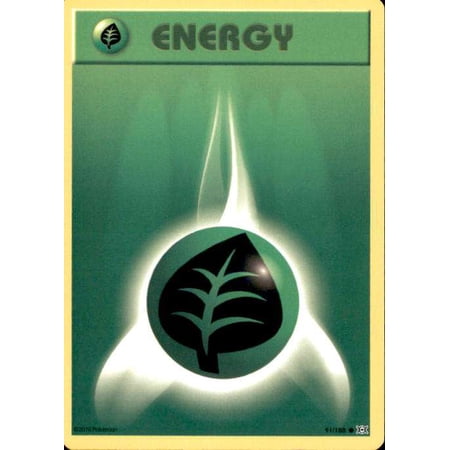Pokemon Evolutions Common Grass Energy #91