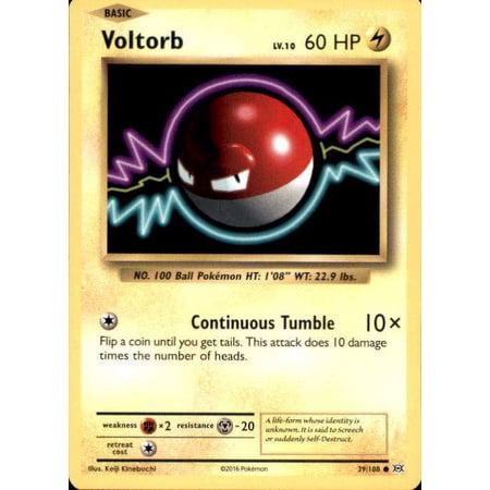 Pokemon Evolutions Common Voltorb #39