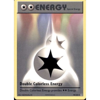 colorless energy pokemon cards - Double (90/108) quality printing Double Colorless Energy (Base Set