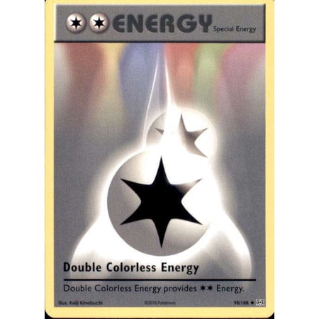 Pokemon Evolutions Double Colorless Energy #90