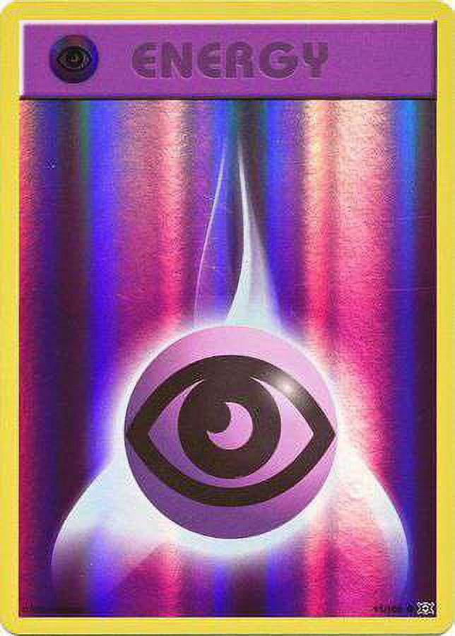 holographic psychic energy card Pokemon 2021 SP3 Horror Reverse Holo #006/006 Energy Rarity Basic Psychic Energy Scarlet &