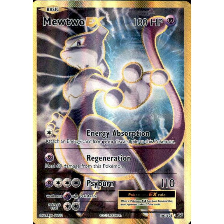 Pokemon Evolutions Mewtwo-EX #103 - Walmart.com