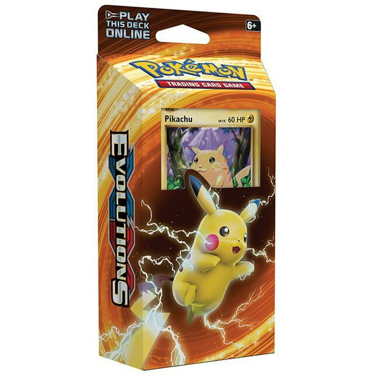 pokemon evolutions pikachu card Amazon.com: Pokemon - Pikachu (35/108) - XY Evolutions main image 0