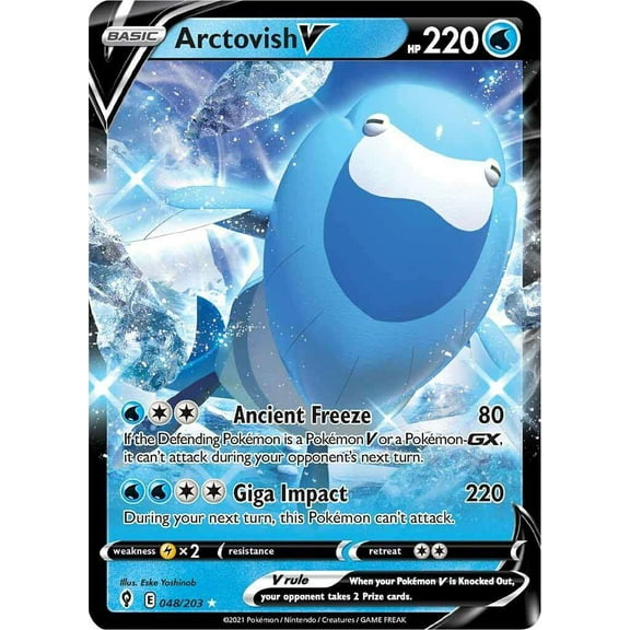 Pokemon Evolving Skies Arctovish V #048