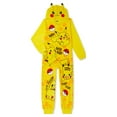 Pokemon Exclusive Boys Hooded Union Suit Pajama, Sizes 416