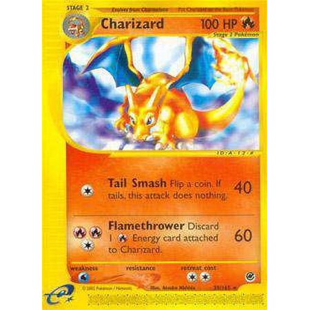 Pokemon Expedition Base Set Rare Charizard #39