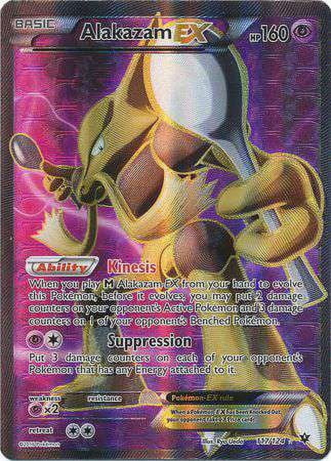 Pokemon Fates Collide Alakazam-EX #117 - Walmart.com