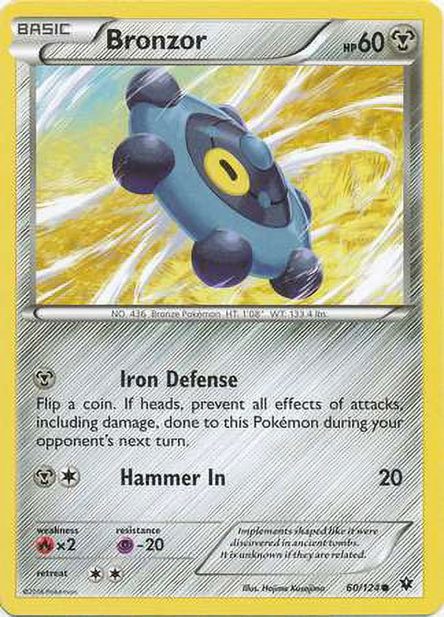 Pokemon Fates Collide Bronzor #60 - Walmart.com Pokemon Fates Collide Bronzor #60 - Walmart.com