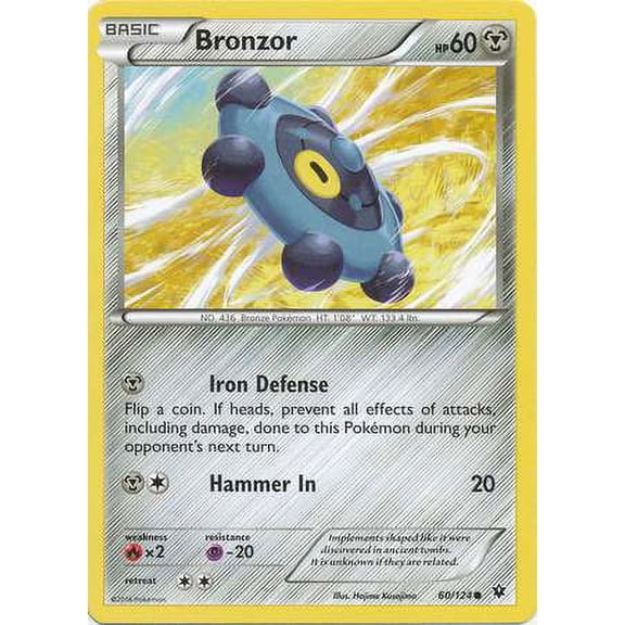 Pokemon Fates Collide Bronzor #60